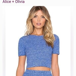 Alice + Olivia Blue Sweater